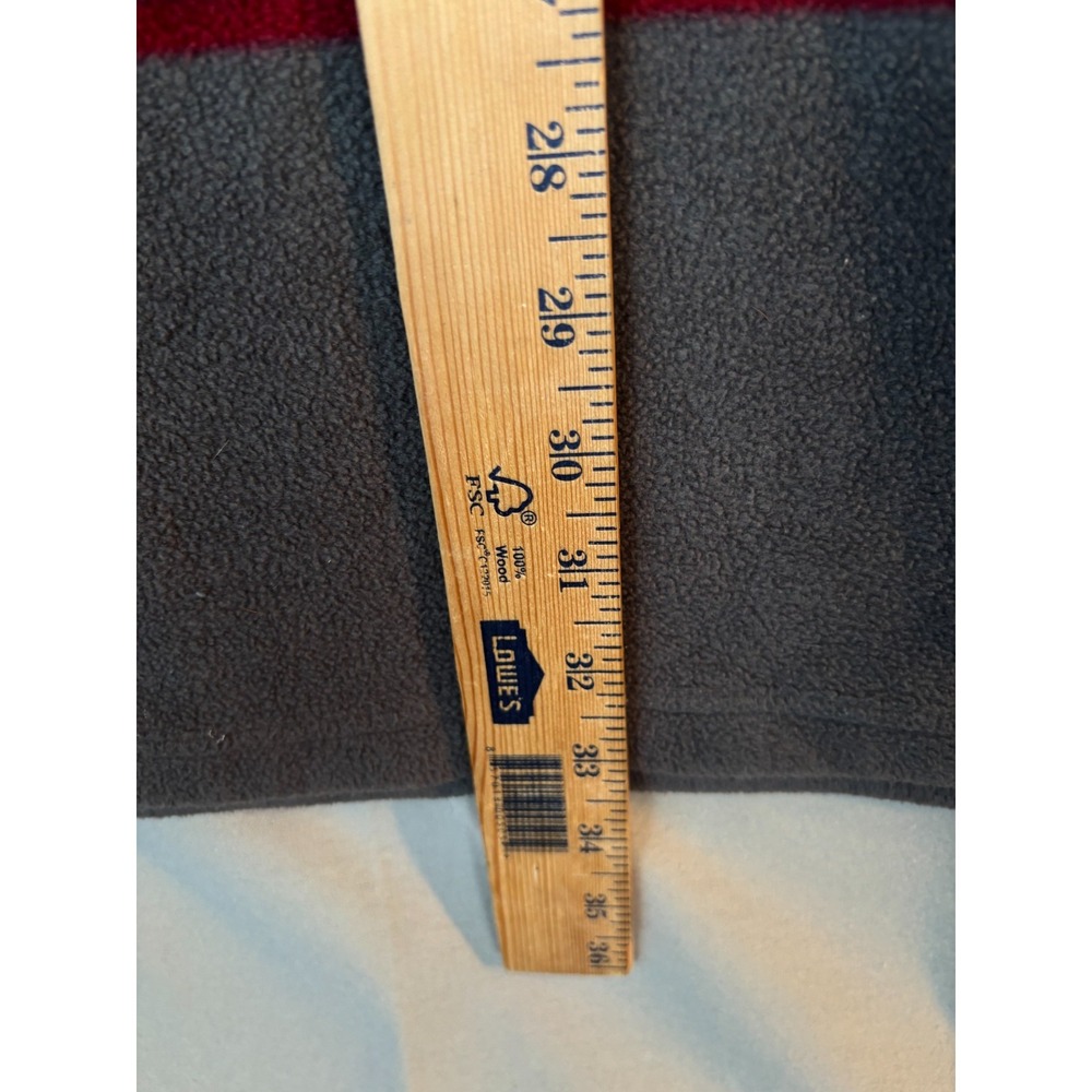 VTG 90s Tommy Hilfiger Outdoors Expedition Fleece Jacket Mens LG Synchilla Snap - Picture 14 of 16